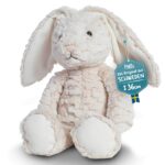 Mollis Hase Kuscheltier Baby (36cm groß) – Weiches Stofftier für Kinder & Babys – se